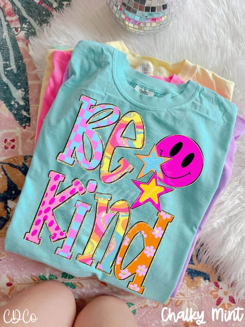 be kind bright color