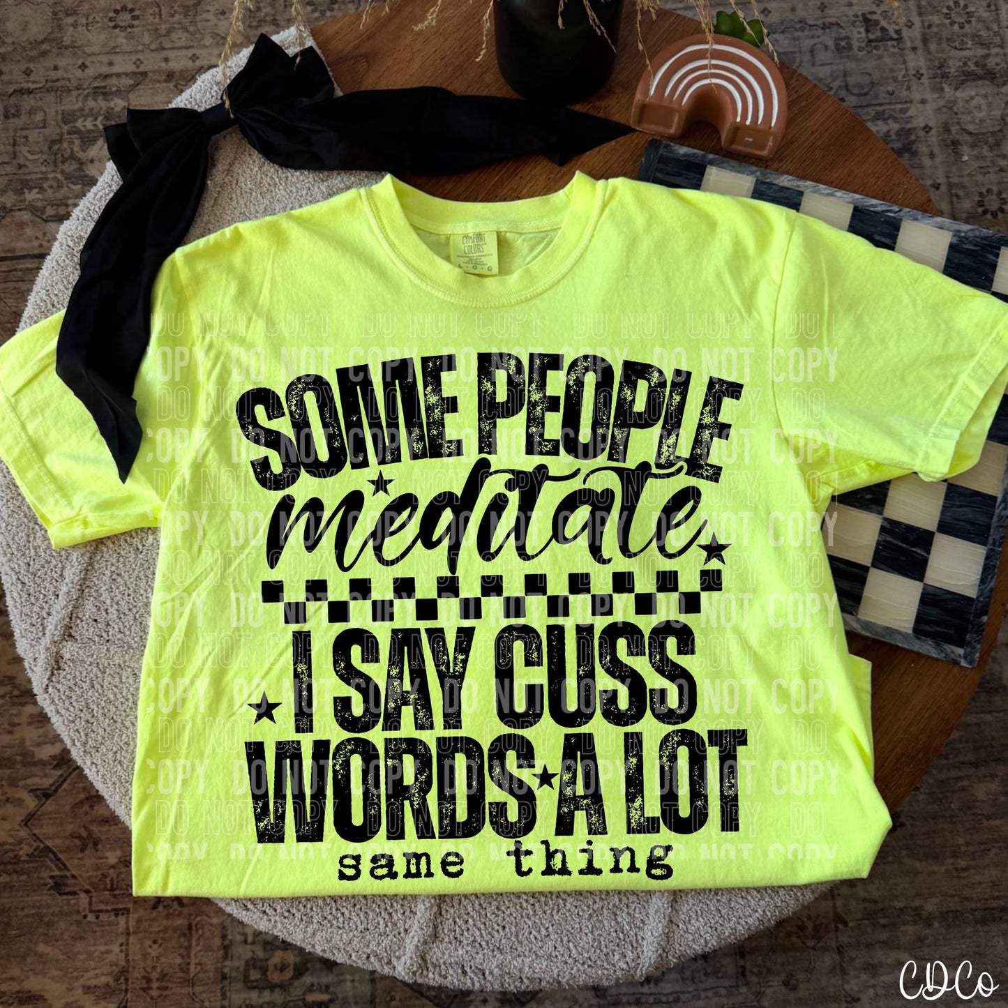 meditate/cuss