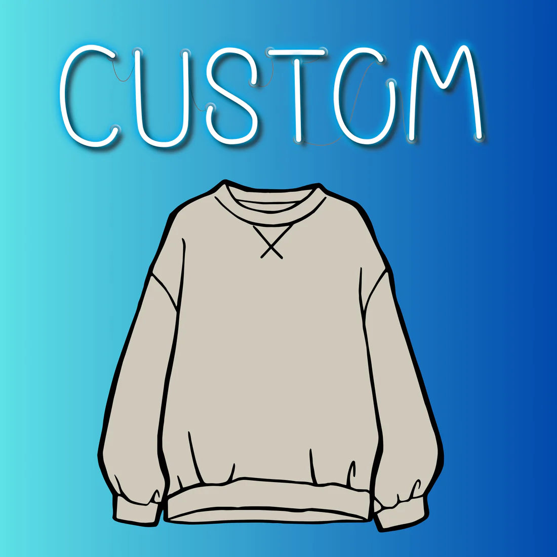 Custom crewneck sweatshirt