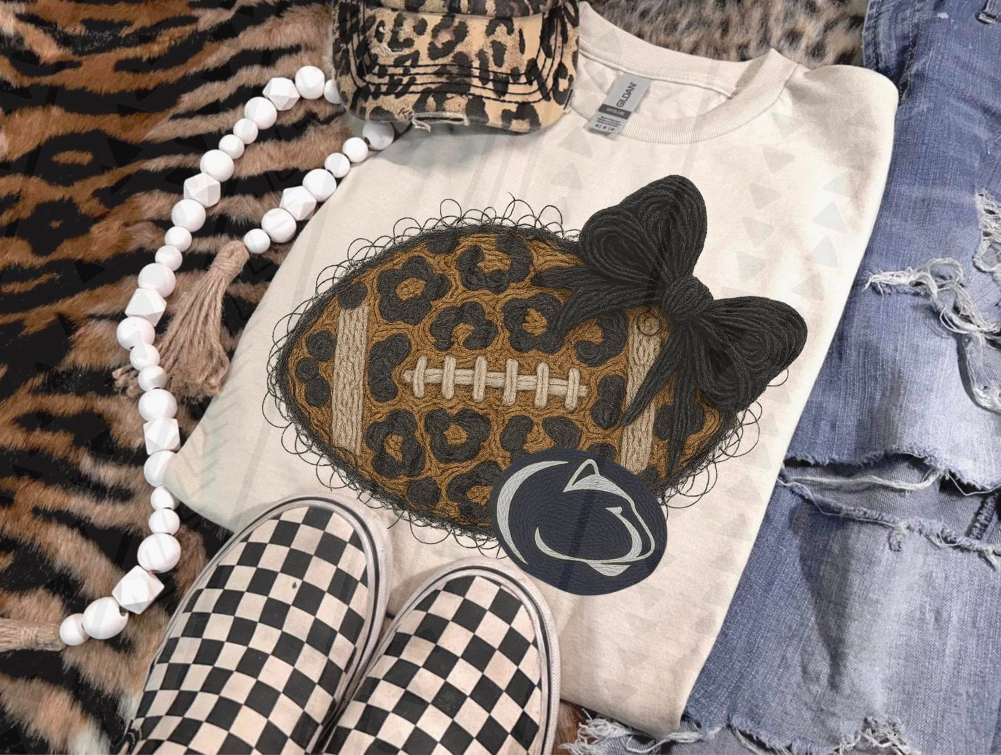 football cheetah yarn P__N ST
