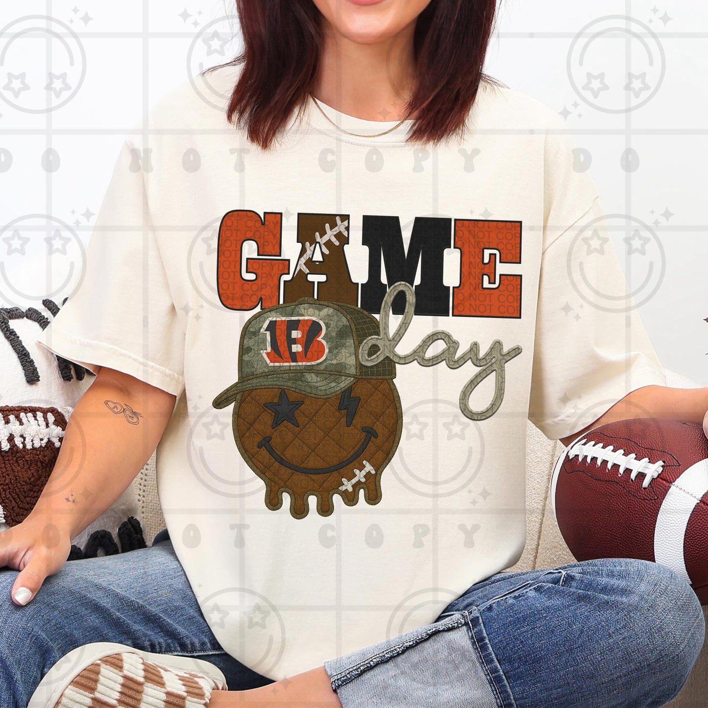 Retro Game Day Smiley