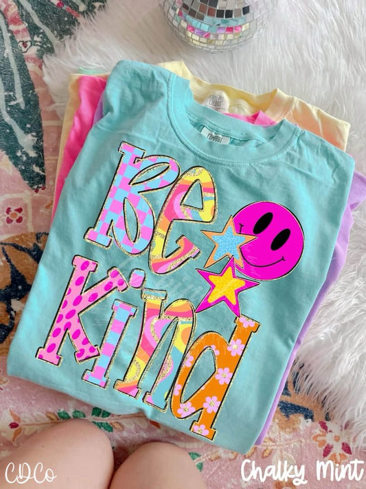 be kind bright color
