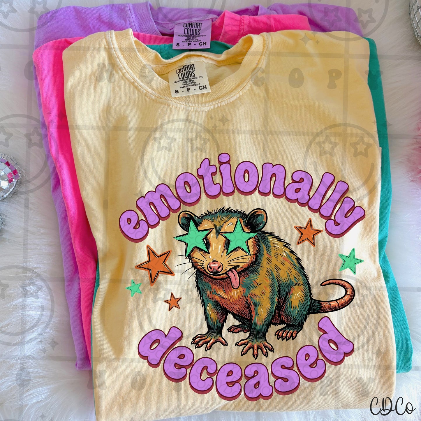 opossum emotionally deceased